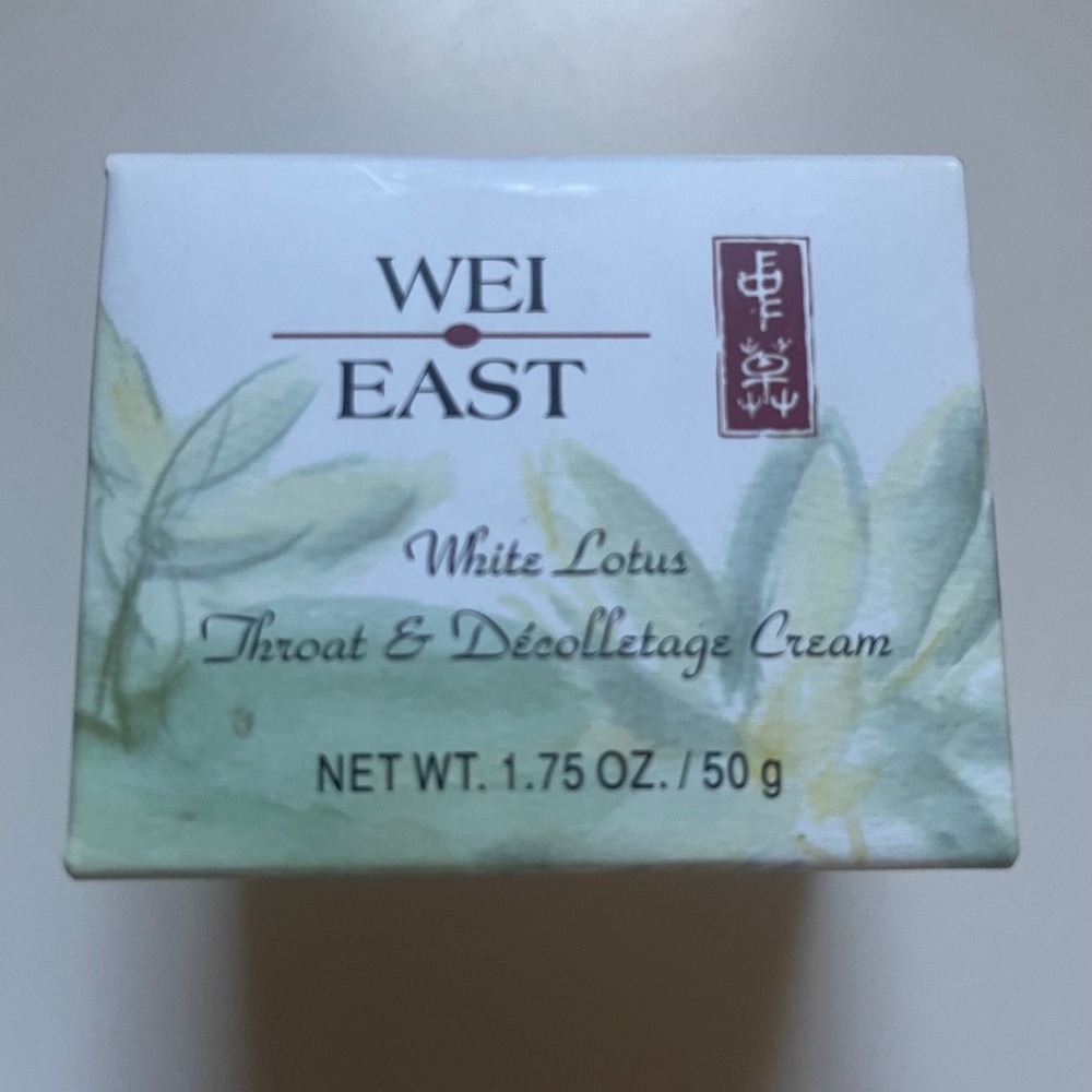 Wei East Throat and Décolleté Cream 1.75 OZ SEALED NIB